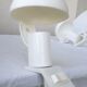Paire de lampes à pince champignons