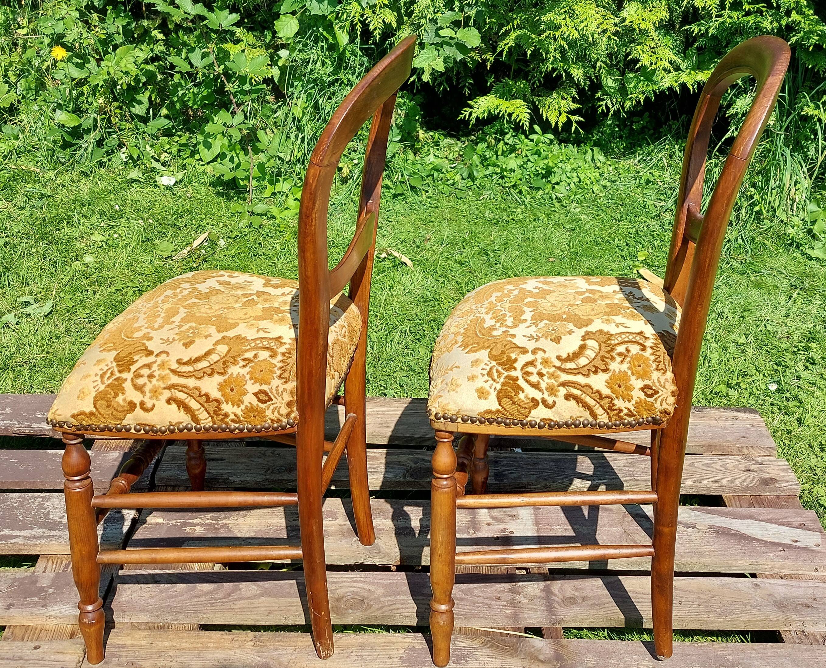 Duo de Chaises Louis Philippe