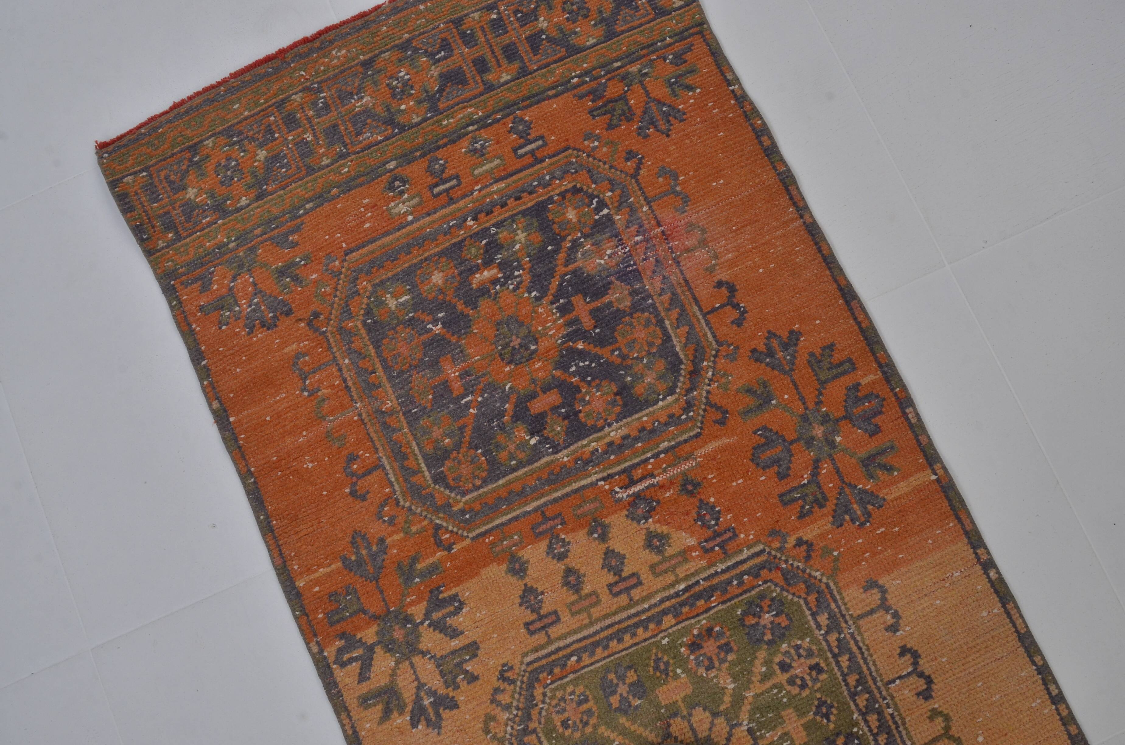 Oushak Anatolian Kurdish Runner sku 1820