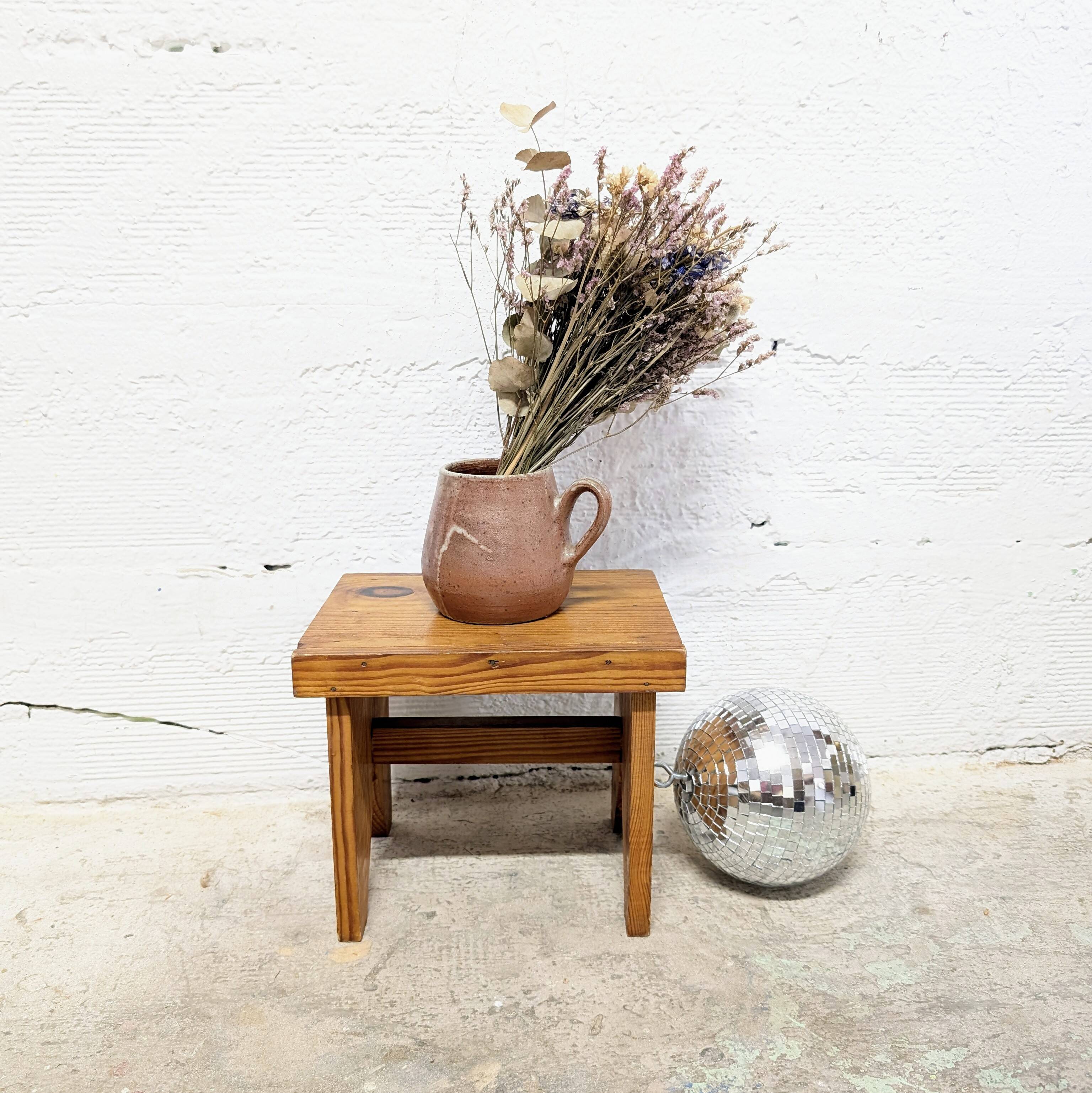 Small wooden stool / footrest