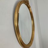 Vintage Deknudt golden mirror 70s