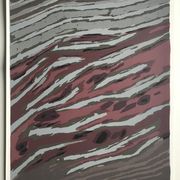 Lithographie originale sur vélin d'Arches de Raoul UBAC, Terrassements, 1978