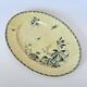 Large oval iron earth dish Gien