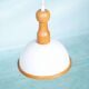 Bohemian 70s mushroom pendant lamp