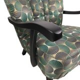 Art Deco Armchairs, 1950s, Set of 2