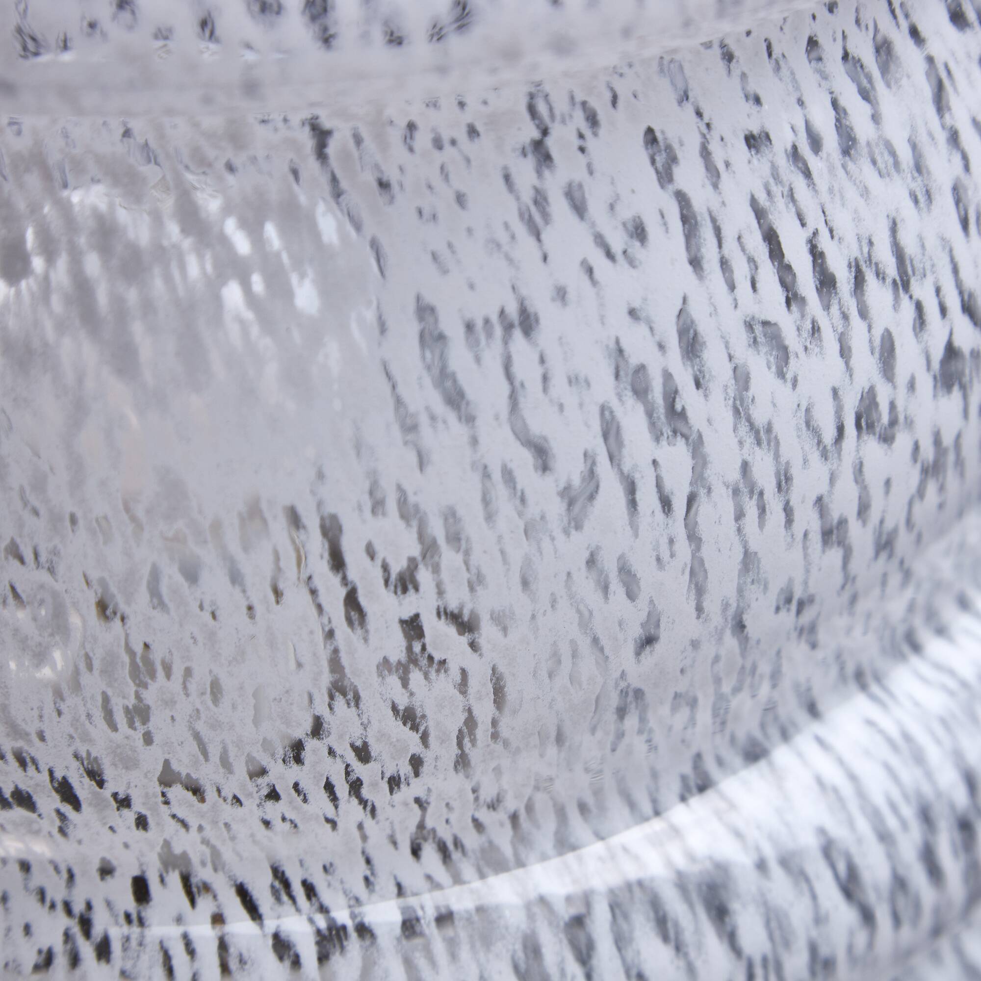 Lampe de table avec base en laiton et verre de Murano