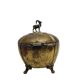 Art Nouveau sugar bowl from Szandrik, Hungary, 1890s