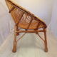 Chaise enfant en osier vintage