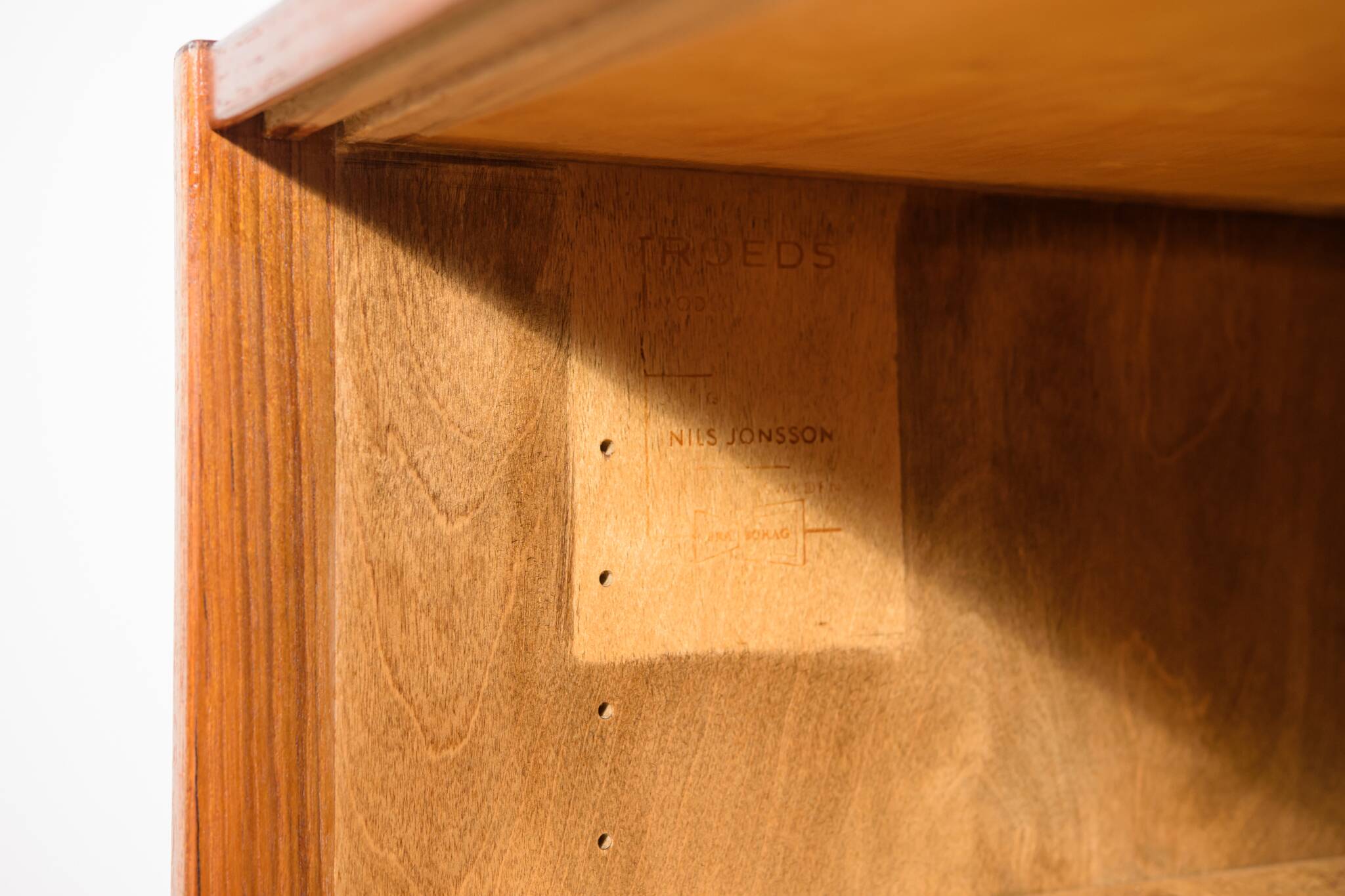 Mid-Century Teak Sideboard by Nils Jonsson for Hugo Troeds, Sweden, 1960s