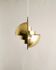 Vintage Danish Mid Century Louis Weisdorf "Multi Lite" Brass Pendant, 1960s
