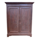 Antique Parisian wardrobe in solid wood
