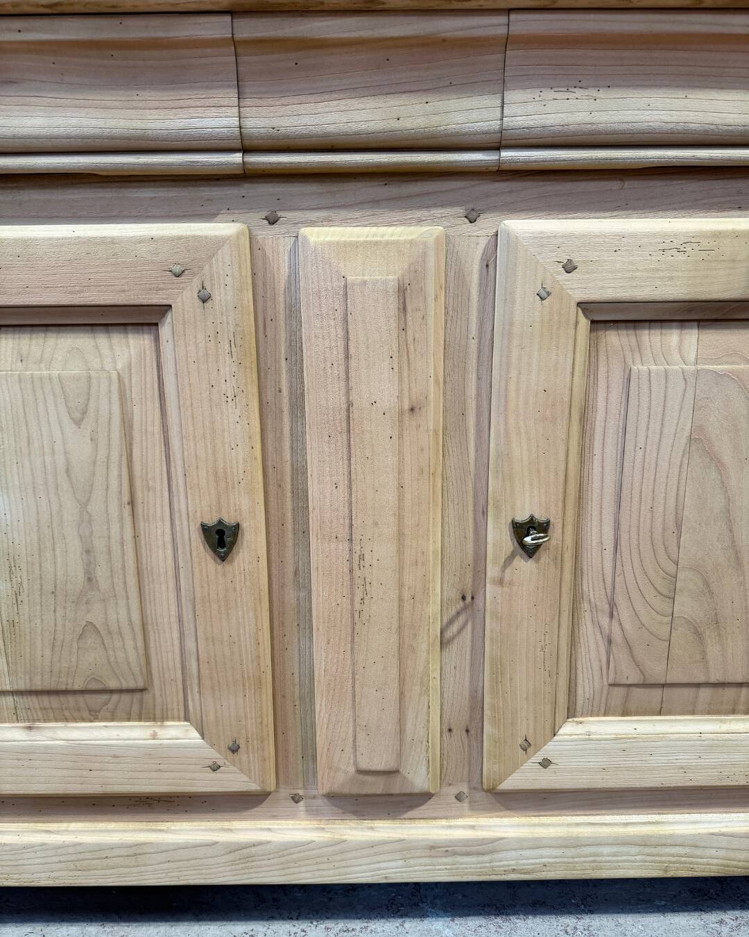 TV unit in cherry wood