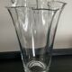 Vase mouchoir vintage en verre soufflé