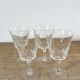 Cristal d'Arques foot glasses model "Versailles"