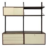 Vintage Poul Cadovius Royal System Wandsysteem Wenge