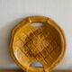 Large glazed terracotta dish