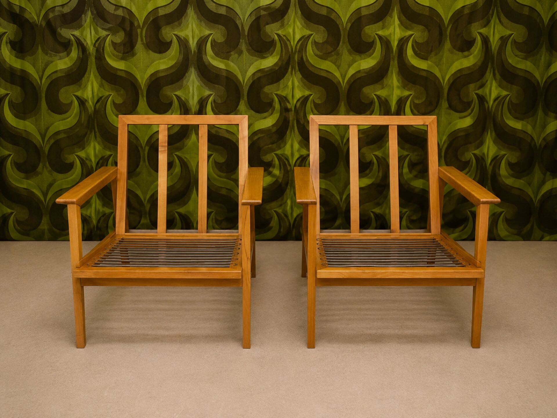 Paide de fauteuil scandinave design 1960