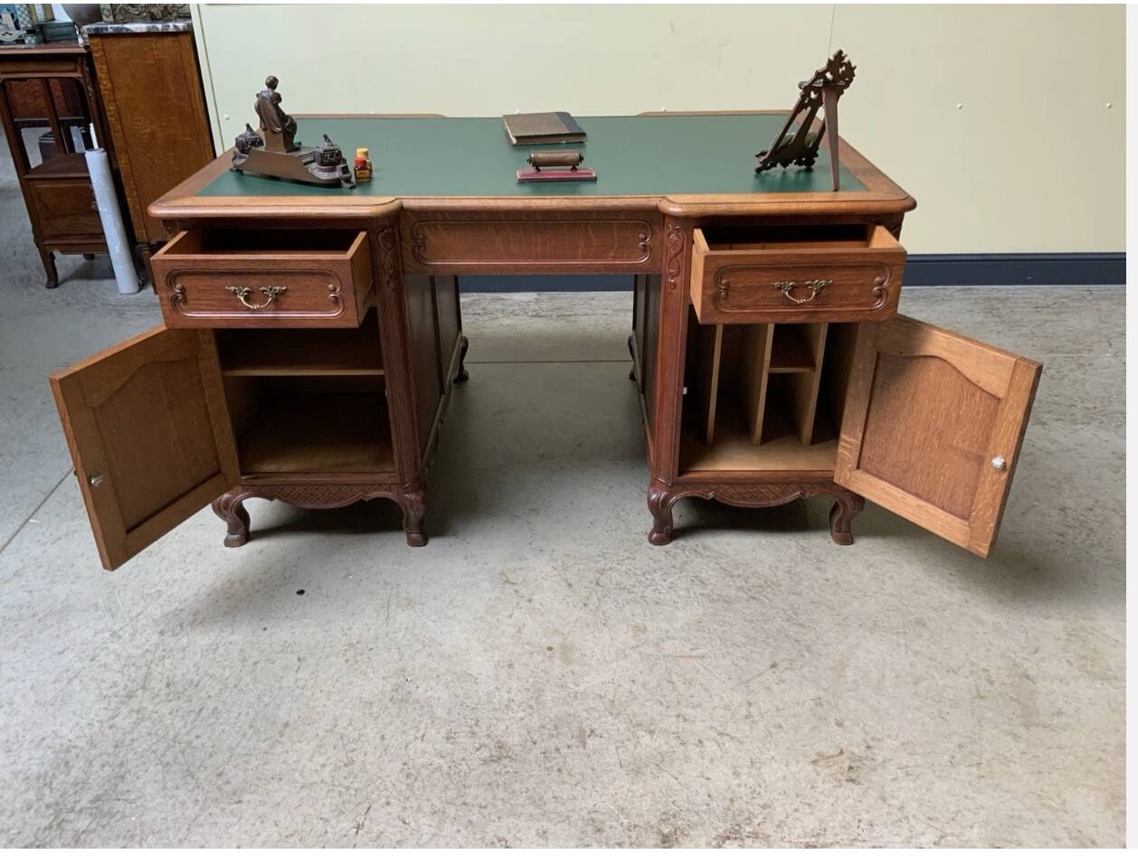 Bureau à double face - Art nouveau