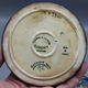 2 beautiful ceramic bottle coasters longwy enamels floral decor