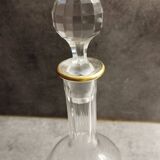 Superb old baccarat crystal liquor decanter, Nancy model, 19th century