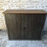 Industrial metal curtain furniture from the 60/70