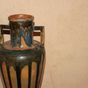 Grand vase en céramique art deco