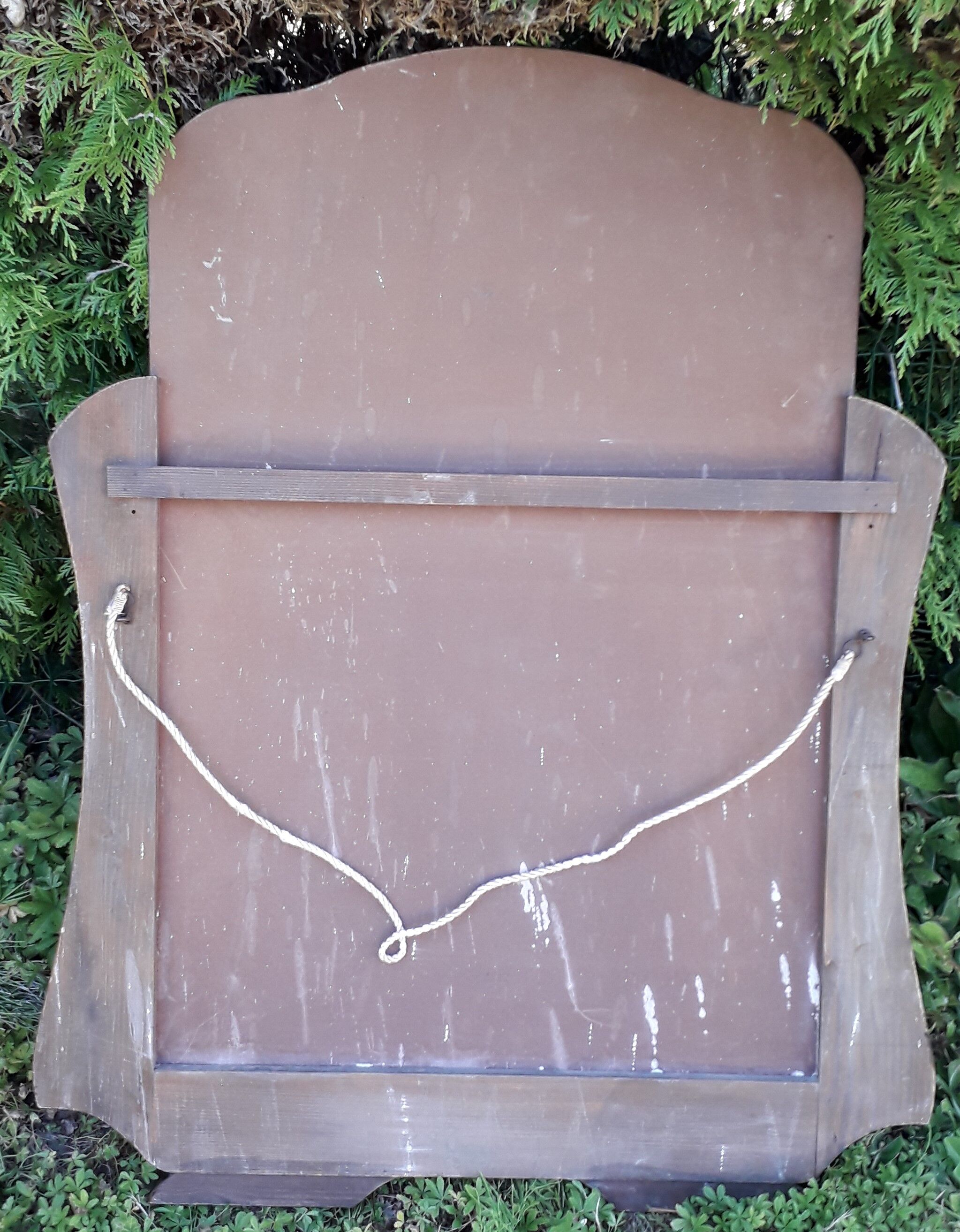 Venetian art deco mirror 102 x 76 cm