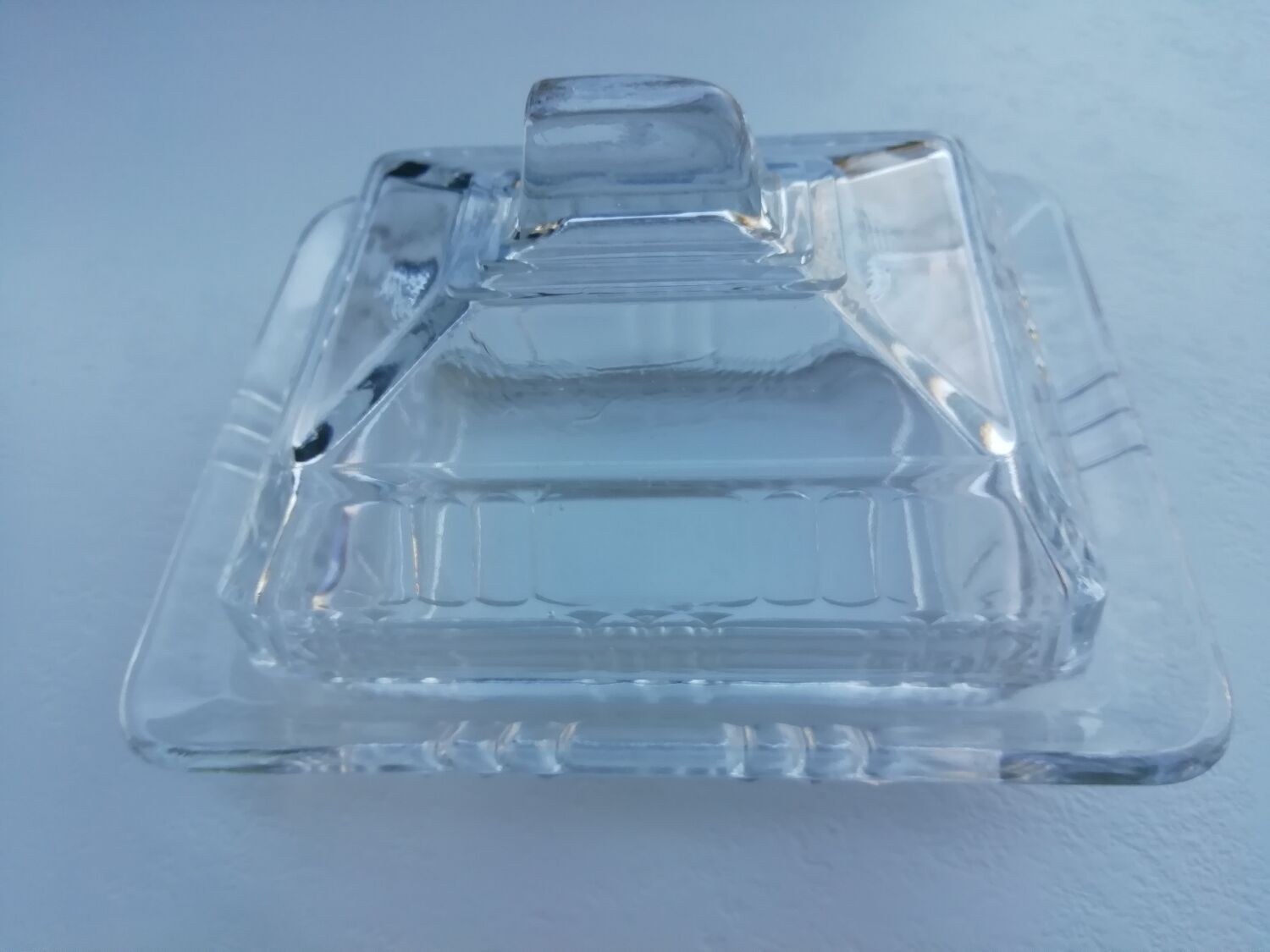 Art Deco butter dish