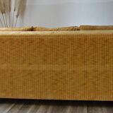 Sofa velvet vintage mustard year 60
