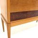 Armoire scandinave en orme, Mjölby Intarsia, Suède, 1950
