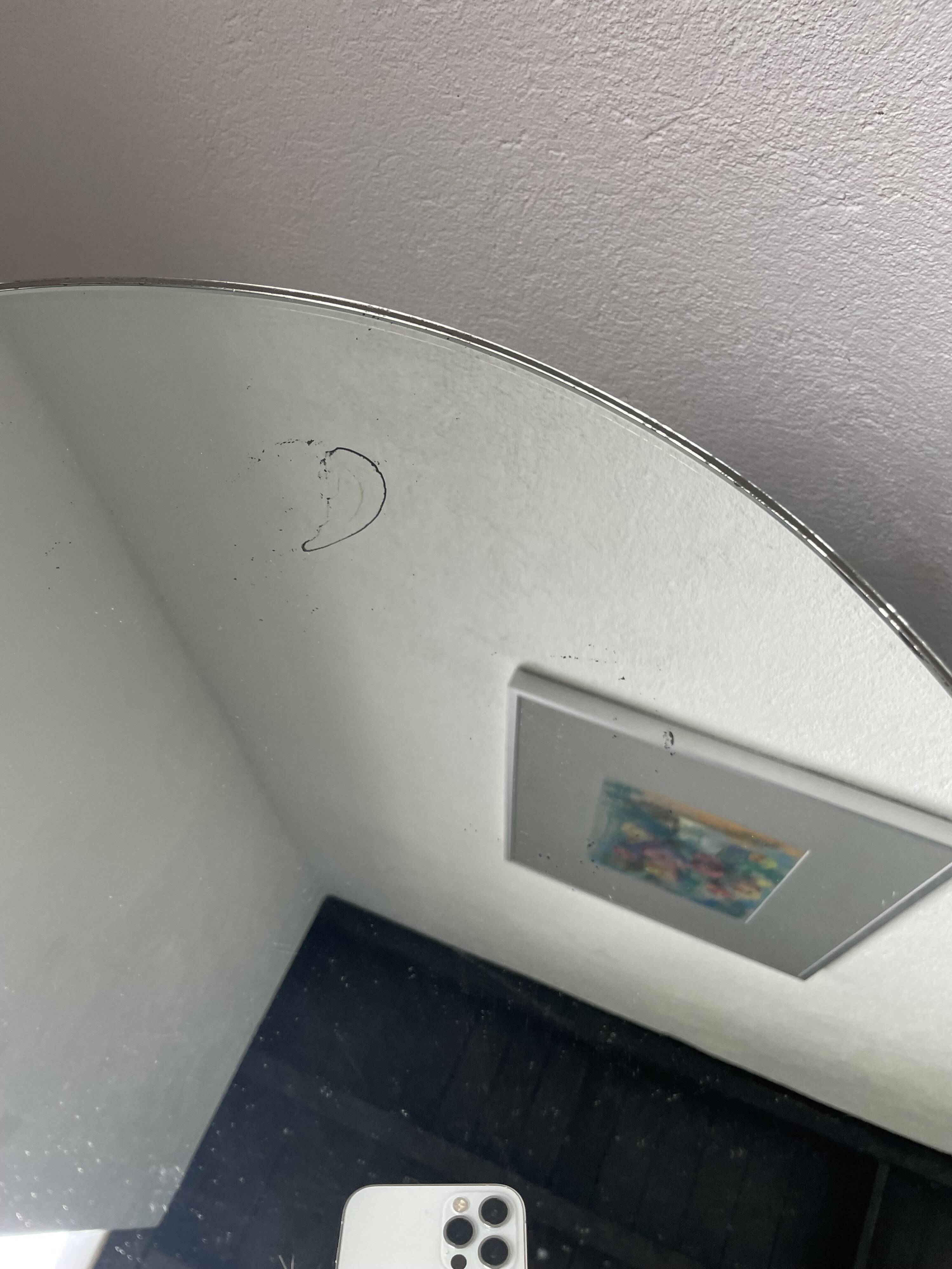 Art deco mirror pedestal table in walnut 1930