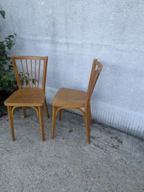 Pair of bistro chairs