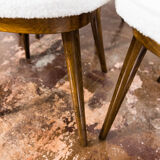 Set of 6 No. 124 Chairs by Helena & Jerzy Kurmanowicz, 1960s,