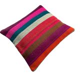 Housse de coussin kilim turc vintage, 40 x 40 cm