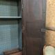 Antique Louis XIII armoire in solid walnut with carved doors