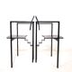 KFF Trix Memphis set of two dining chairs by Karl Friedrich Förster, 1988
