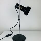 1960s black spot desk lamp, vintage
