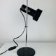 Lampe de bureau spot noir années 60, vintage