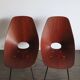Vittorio Nobili for Fratelli Tagliabue Italian Medea dining chairs, 1950s