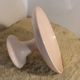 Powder pink fruit bowl-compotier from Digoin Sarreguemines