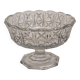 Cut glass bowl, crystal cut type