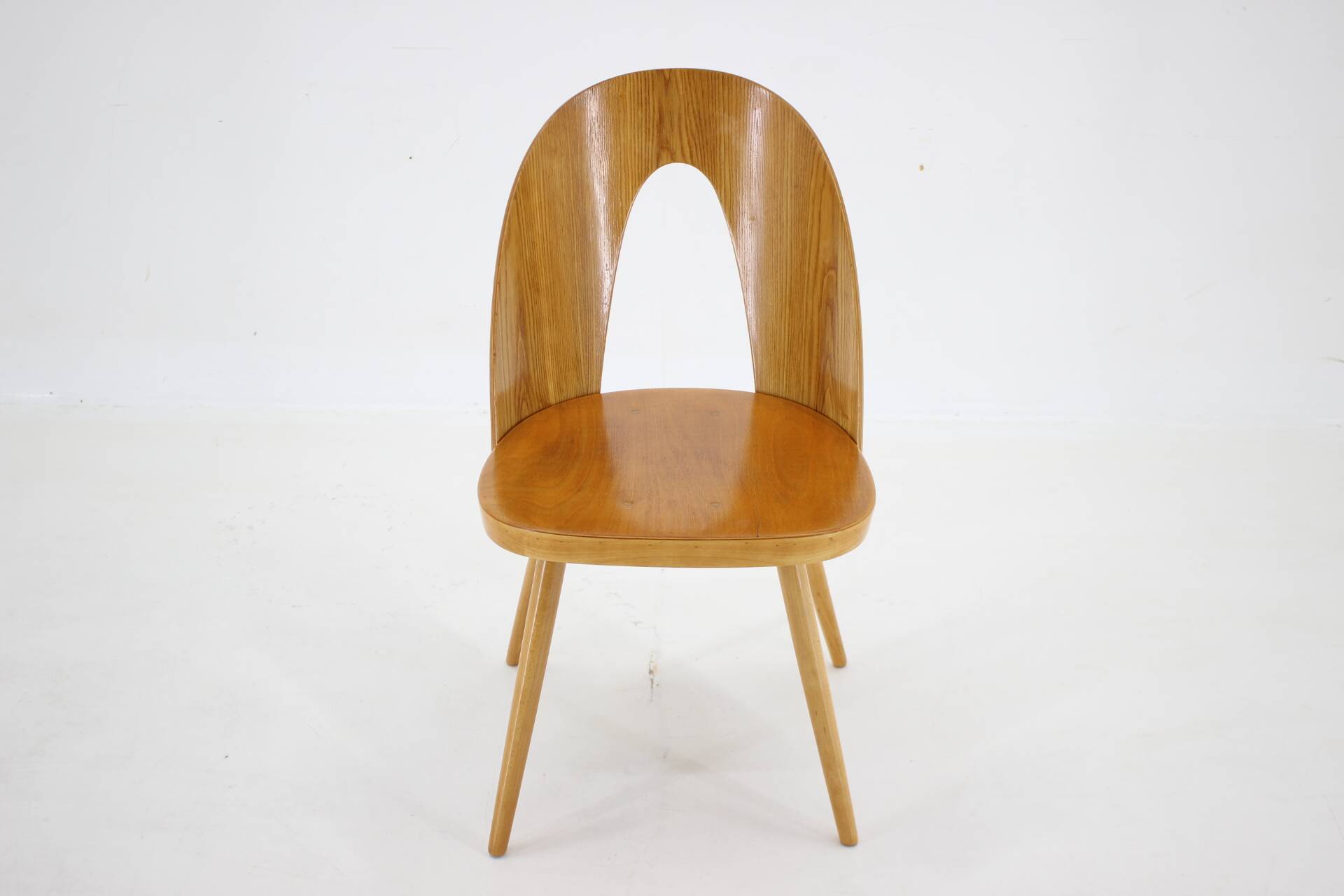 1960s Antonin Suman Chair in Walnut ,Czechoslovakia