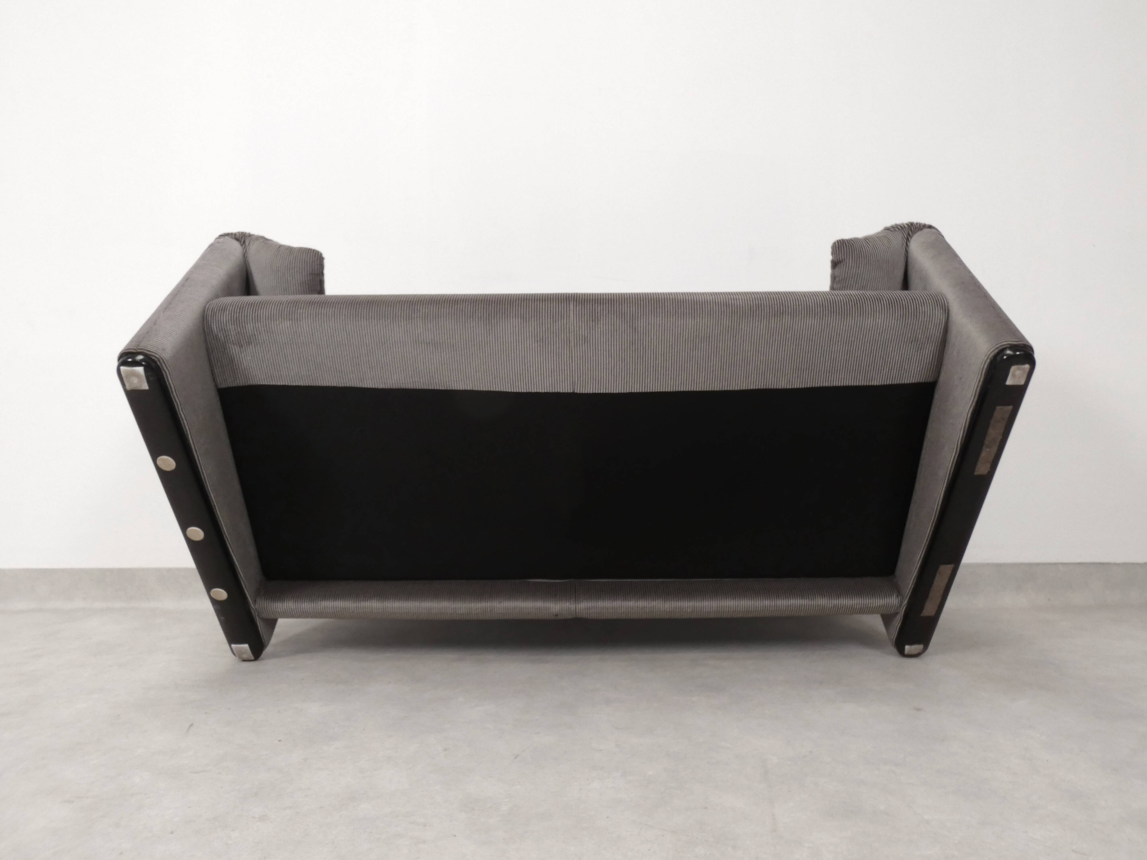 Cassina Maralunga 2 seater - bicolore gray