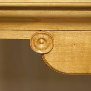 Art Nouveau desk attributed to Carlo Zen 1902 in mottled maple.