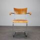 Chrome tubular chair in the style of Mart Stam, Czechoslovakia, 1930s.