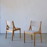 6 beechwood chairs | Thorsø Møbelfabrik | Denmark | 1980s