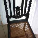 Neo-Renaissance carved chairs Henry II