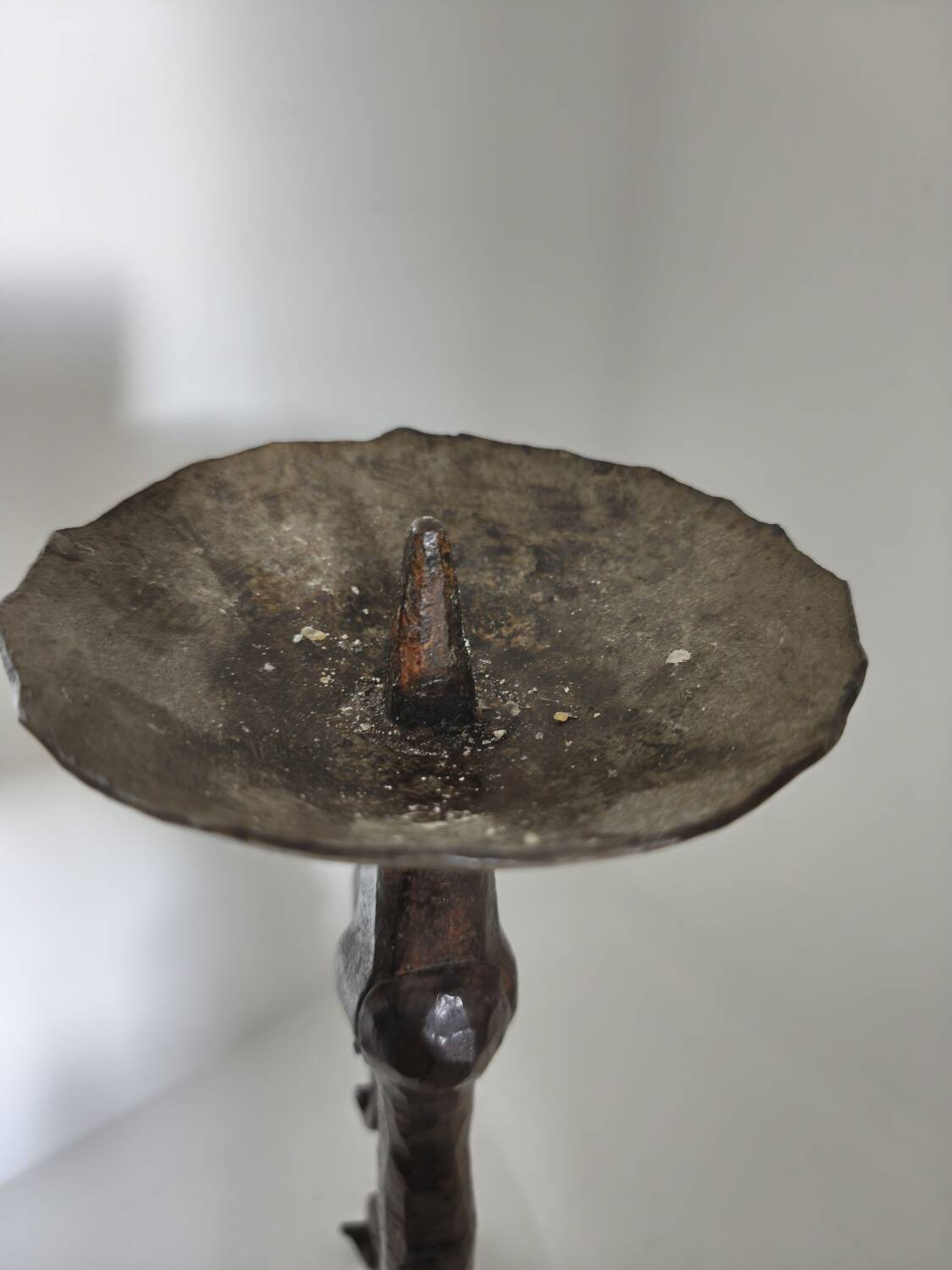 Brutalist candle holder