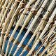 Round rattan coffee table
