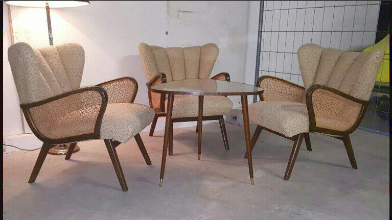 50s wing chair chair